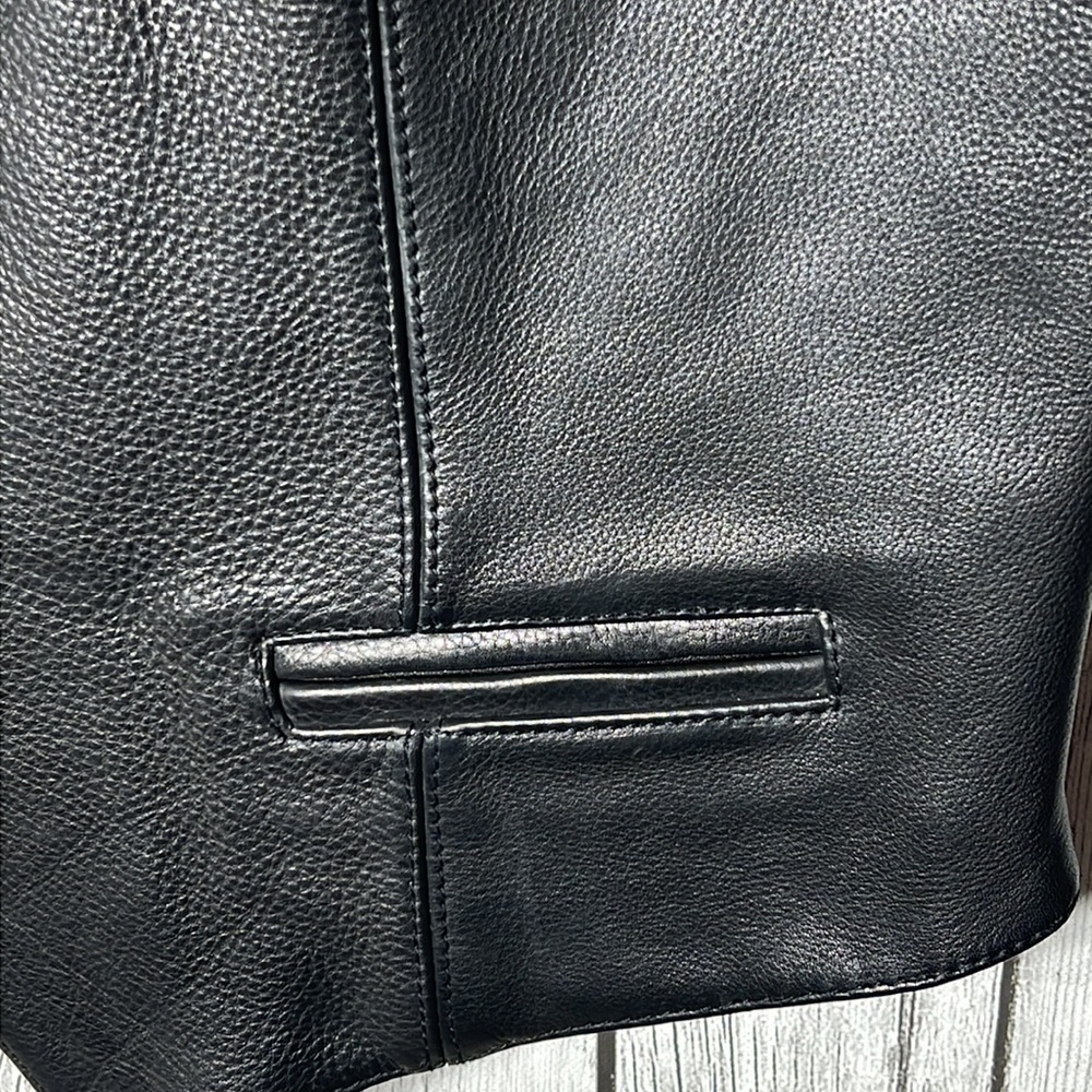 Xpert Black 100% Leather Performance Motorcycle V… - image 3